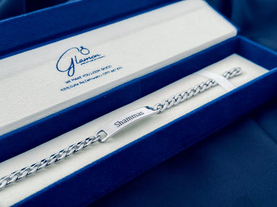 Glamon Name Bracelet For Boys High Quality Original 316L Stainless Steel Custom Jewelery Gift Men