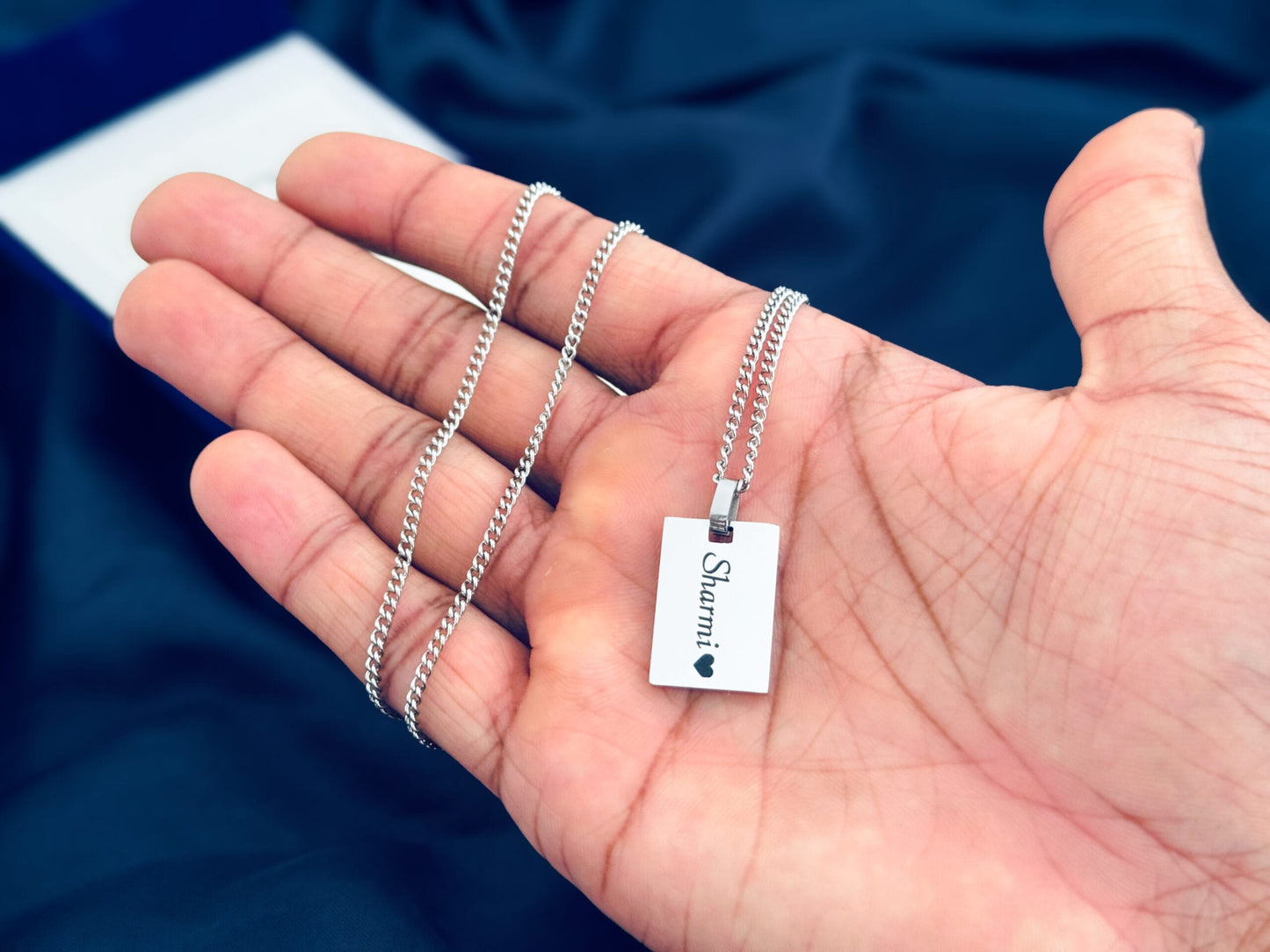 Glamon Customized Name Necklace - SILVER - Never Fade High Quality