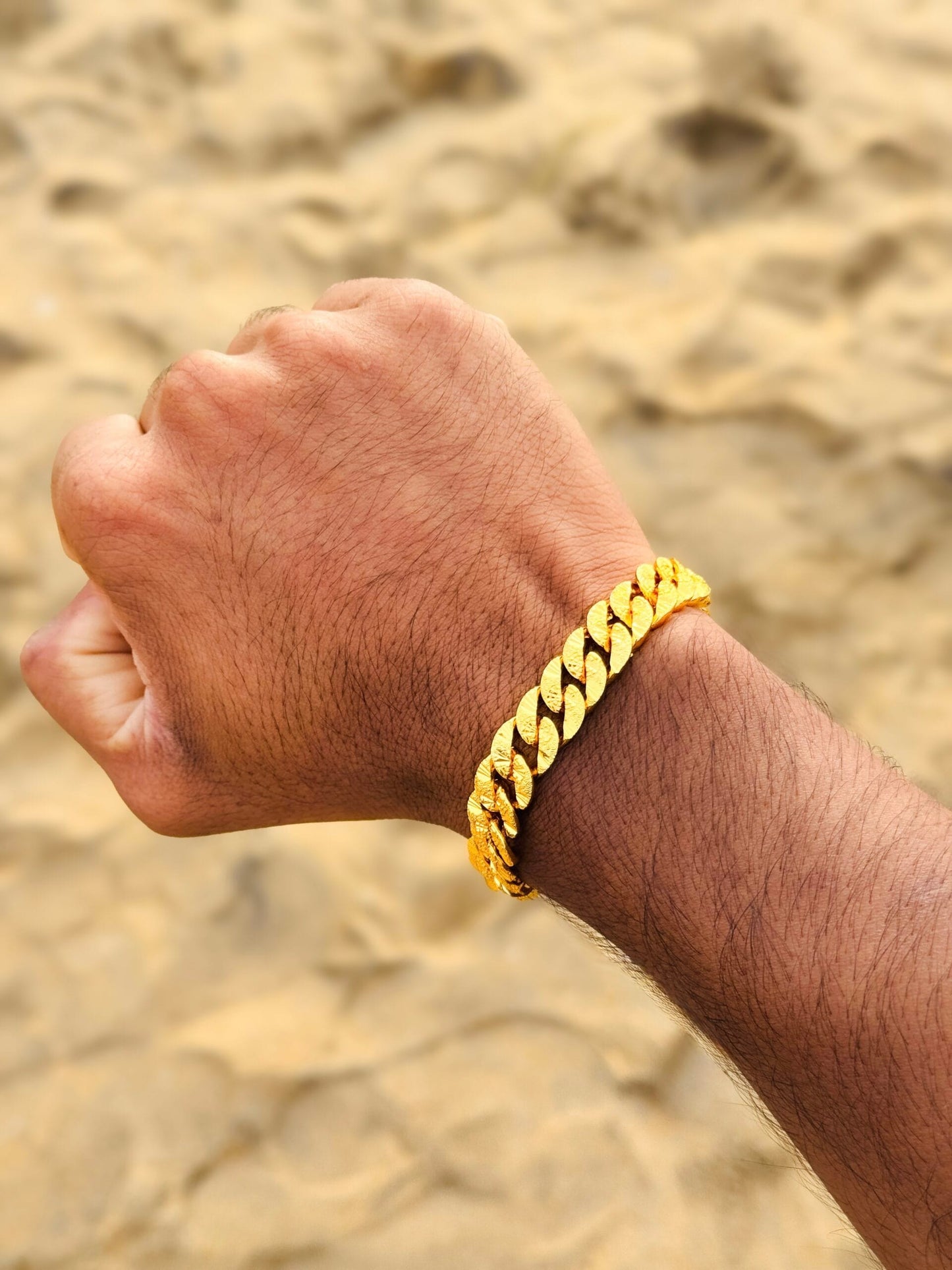 Gold Plated Bracelet For Boys