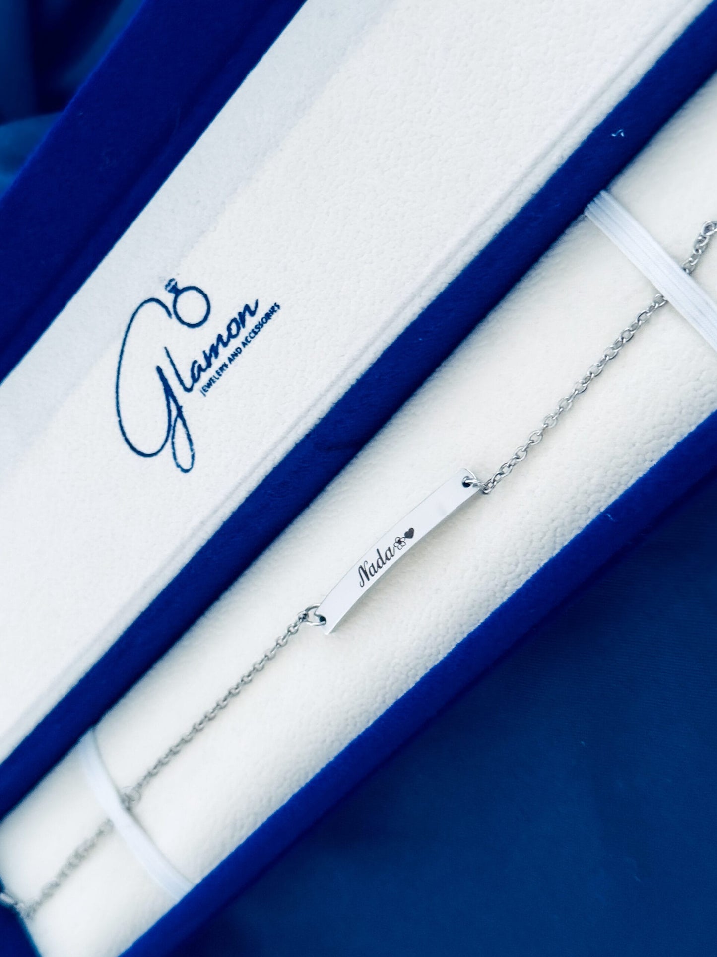 Name Engrave Customized Bracelet Gift For Girls- SILVER