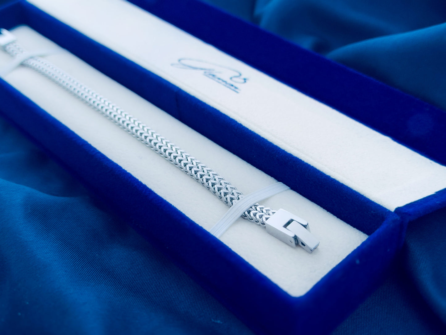 Glamon 6mm Stainless Steel High Quality Silver Color Bracelet For Men Elegant Men's jewelry Gift for men