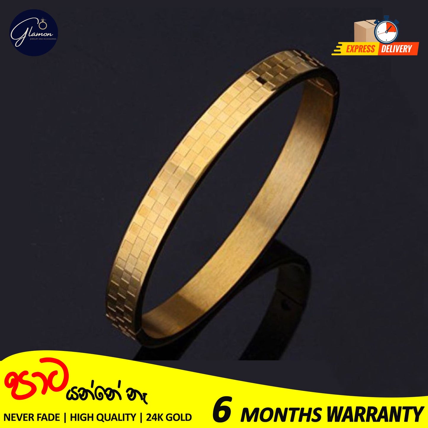Luxury Classical Royal Bangle Bracelet For Men Waterproof High Quality 316L Stainless Steel