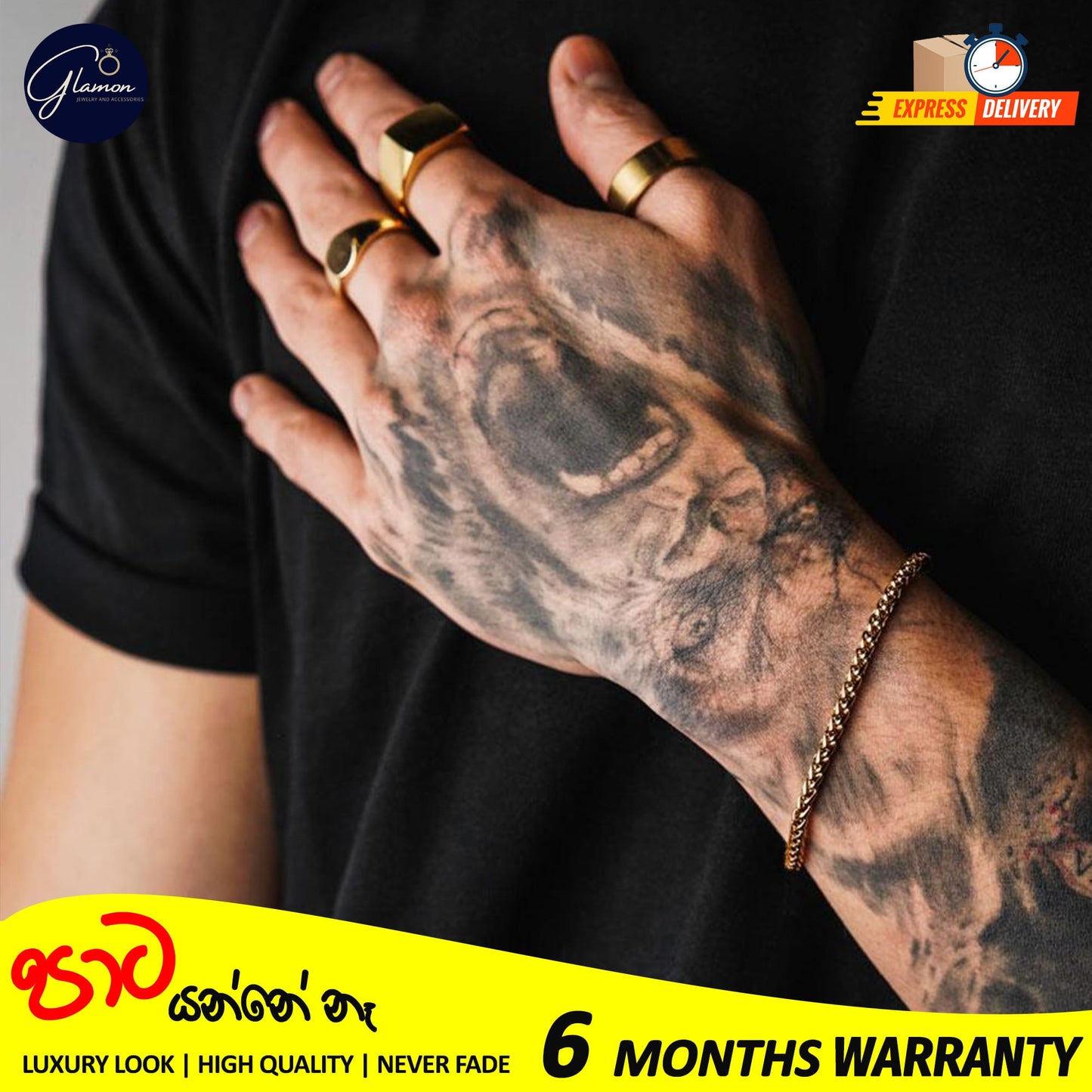 Wheat Chain Bracelet For Men Women High Quality Waterproof Jewellery