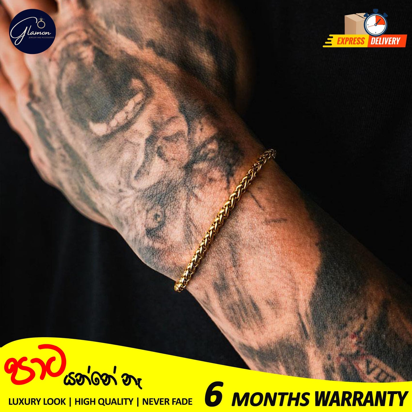 Wheat Chain Bracelet For Men Women High Quality Waterproof Jewellery