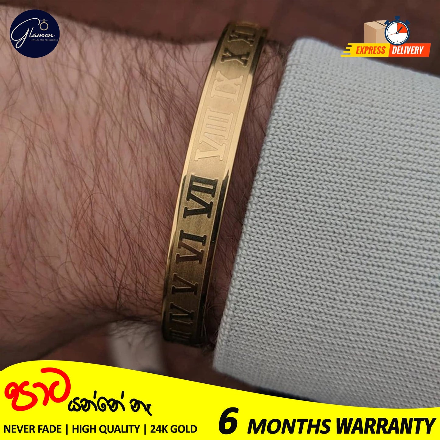 Luxury Mens Stainless Steel Stylish Carving Roman Numeral Bangle Bracelet Couple Roman Bangle