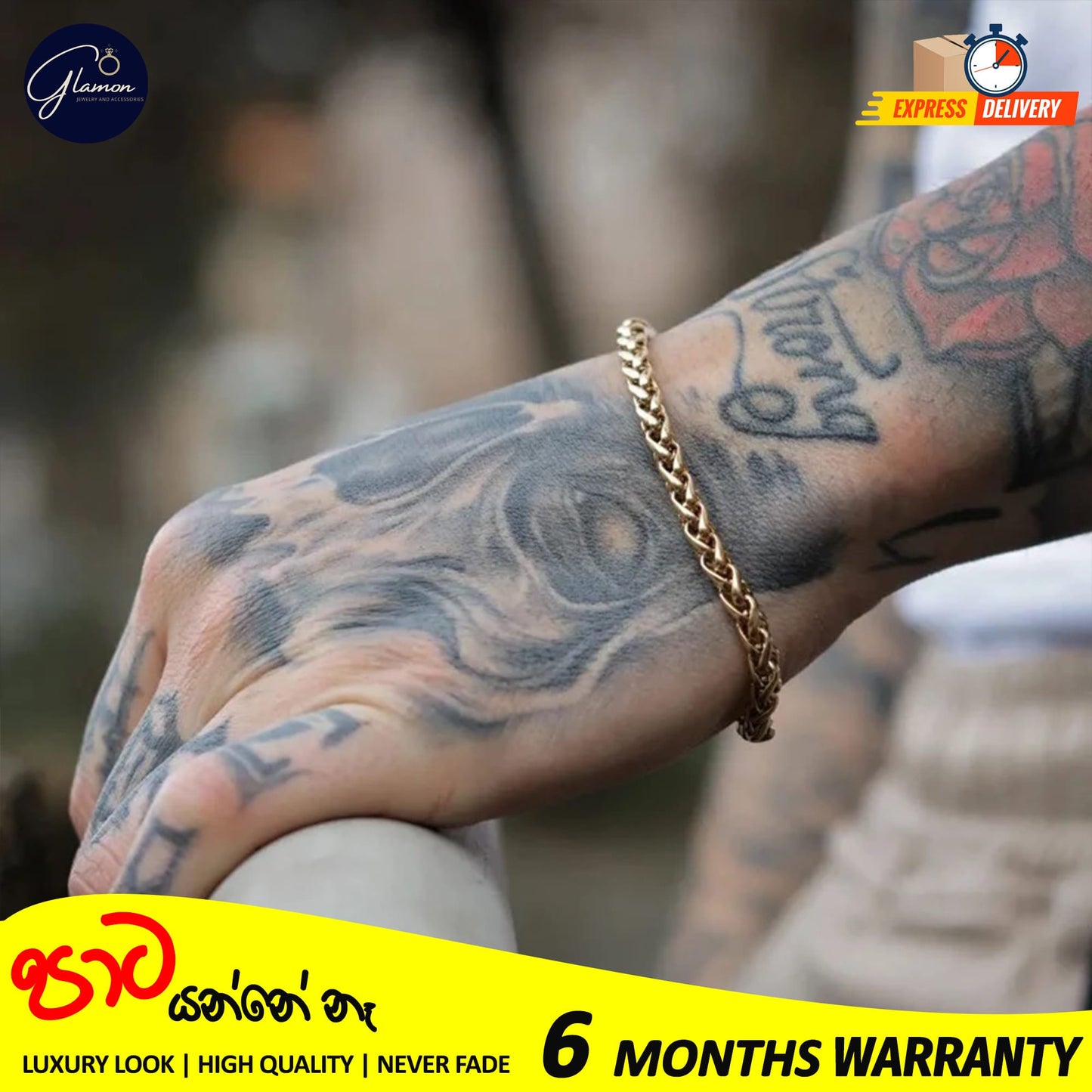 Wheat Chain Bracelet For Men Women High Quality Waterproof Jewellery
