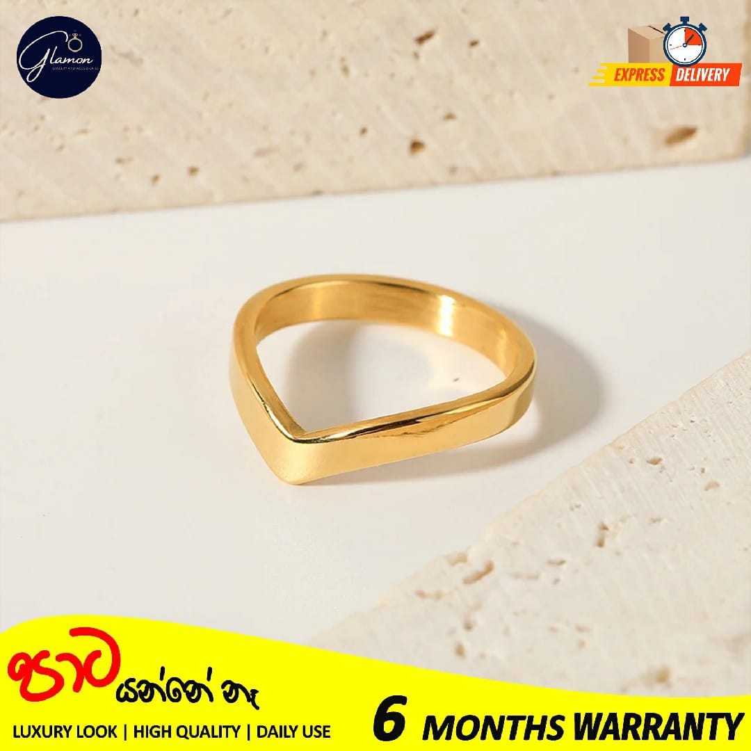 V Shape Ring For Girls Stainless Steel High Quality Rings