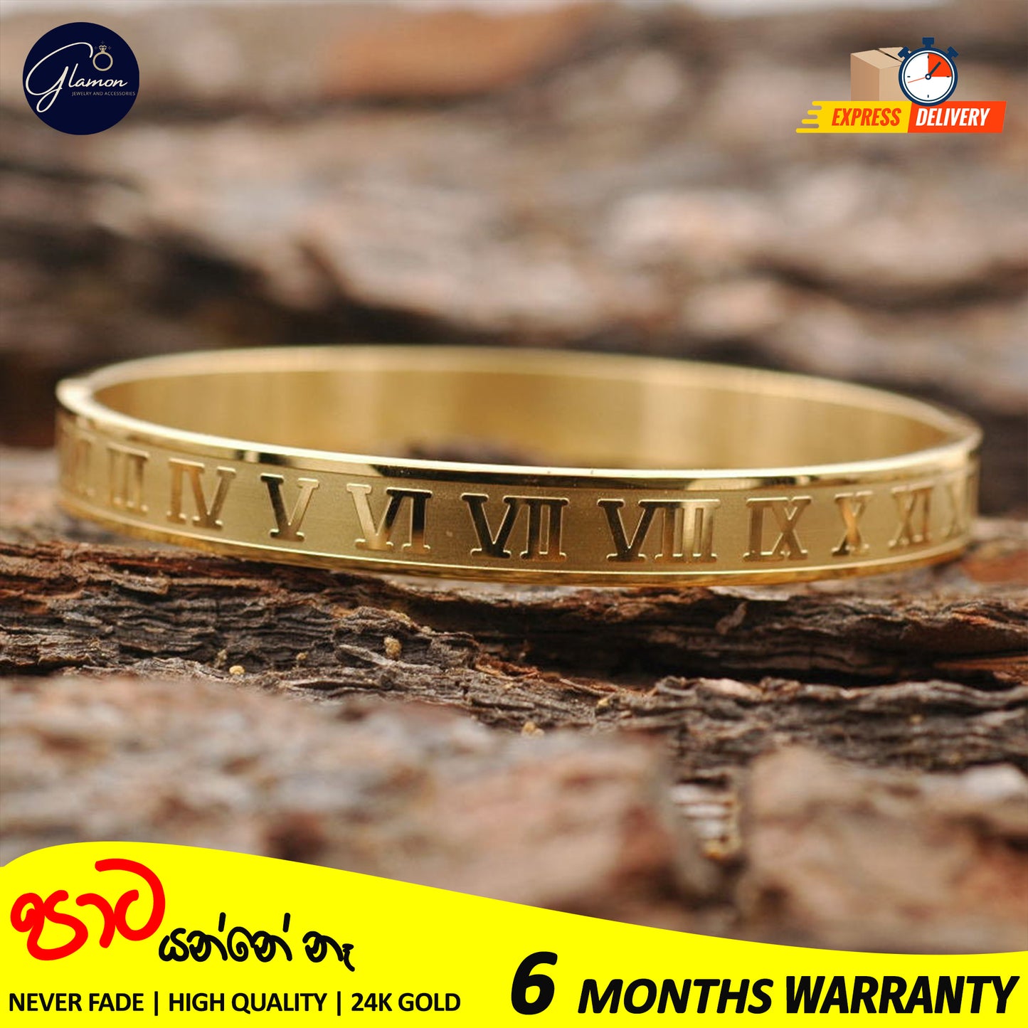 Luxury Mens Stainless Steel Stylish Carving Roman Numeral Bangle Bracelet Couple Roman Bangle
