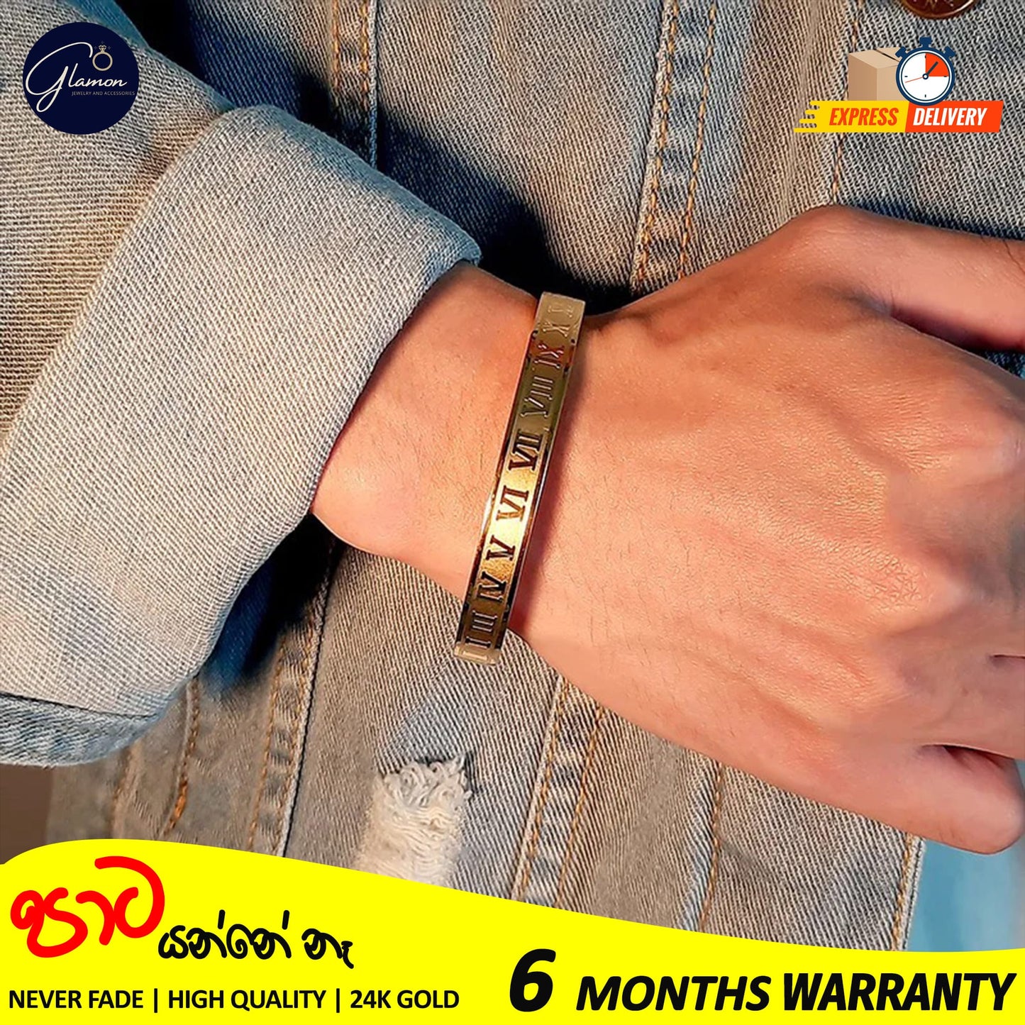 Luxury Mens Stainless Steel Stylish Carving Roman Numeral Bangle Bracelet Couple Roman Bangle