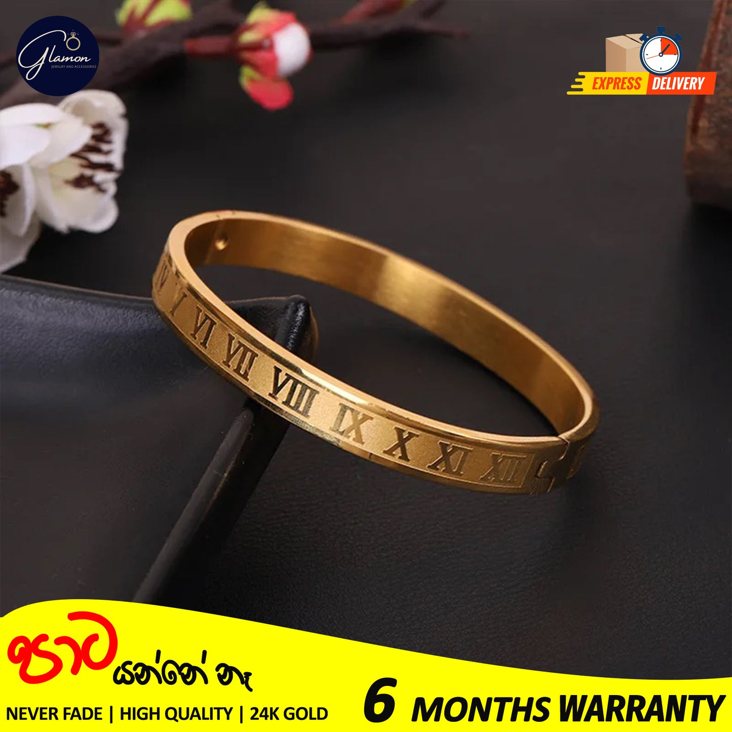 Luxury Mens Stainless Steel Stylish Carving Roman Numeral Bangle Bracelet Couple Roman Bangle