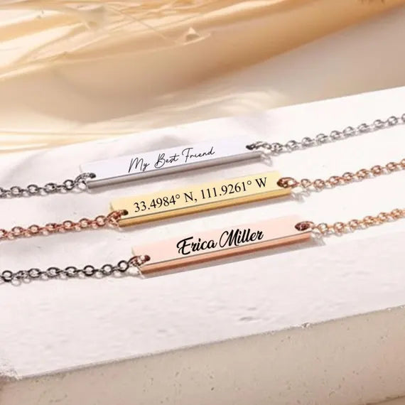 Customized Jewelry Sri Lanka | Name Necklaces