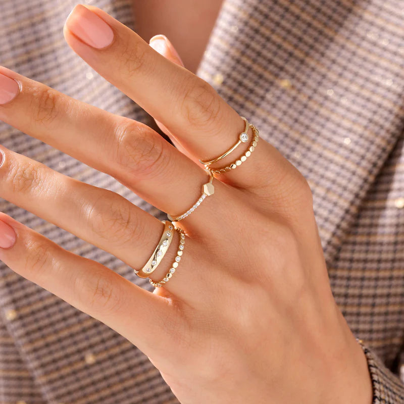 Gold Plated Rings for Girls