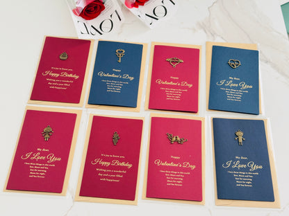 Gift cards and Red Roses