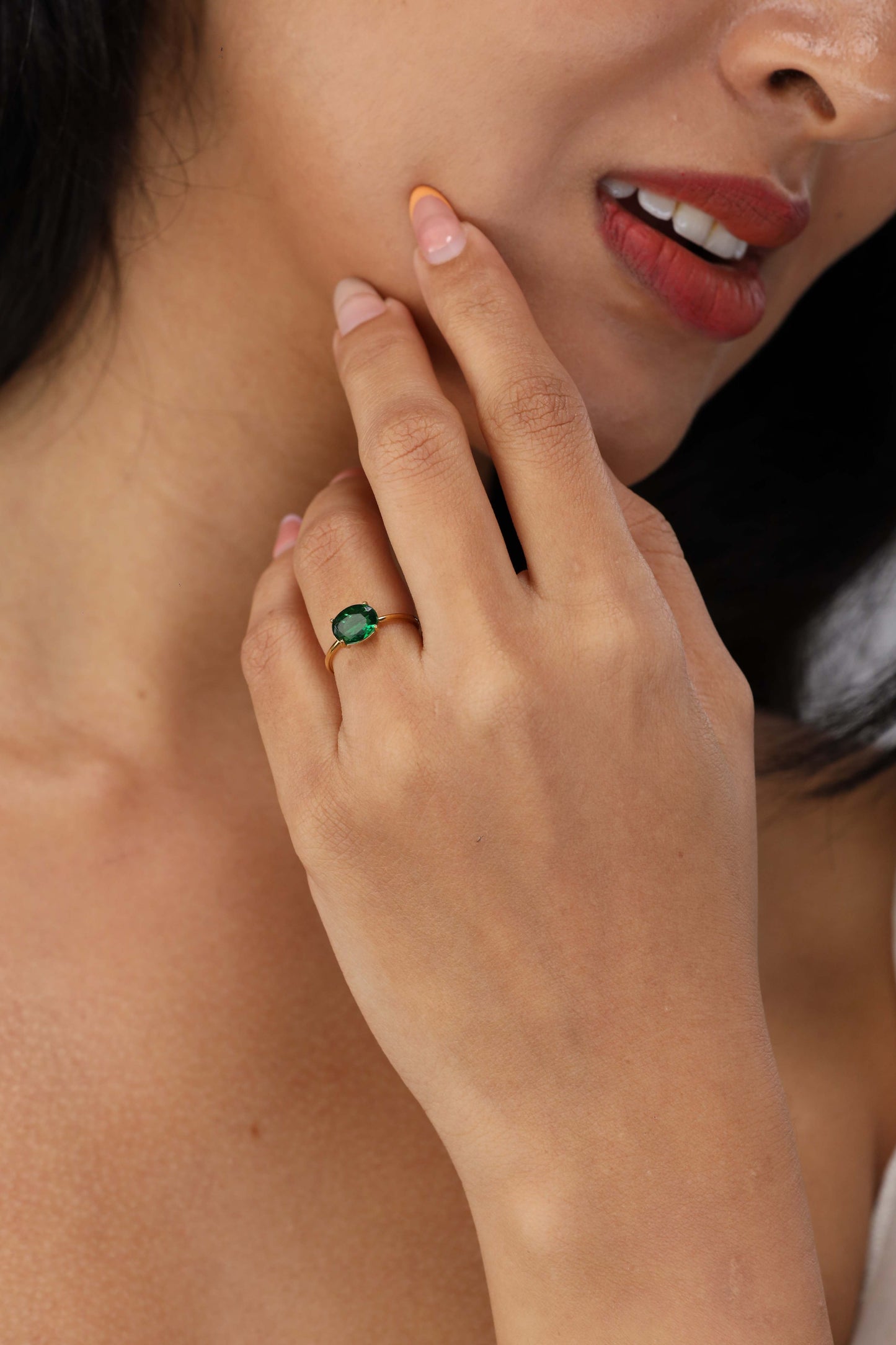 Glamon Elara Adjustable Ring – Gold Coated Luxury Ring for Women Sri Lanka