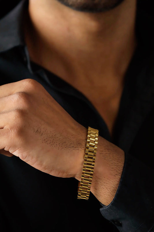 Glamon 10mm Wristband Bracelet for Men High Quality
