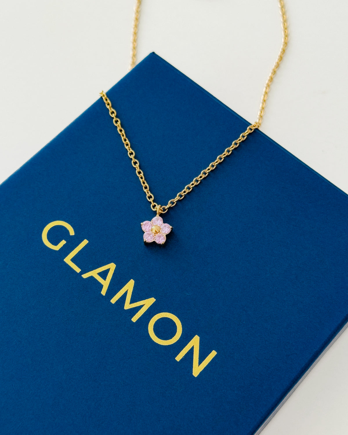 Glamon Lilac Bloom Necklace – High Quality Gold Coated Waterproof Women’s Necklace Gift