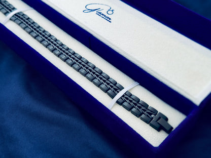 Glamon Titan Weave Bracelet - BLACK