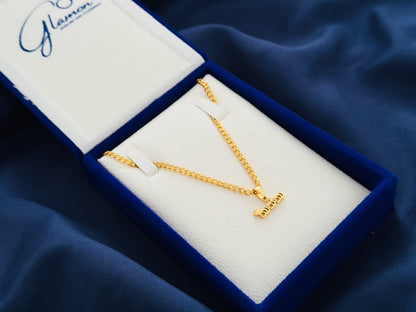 Glamon “තාත්තා” Necklace – Father’s Day Gift Gold Coated Pendant Necklace for Men | Waterproof Stainless Steel | Premium Quality | 6 Months Warranty