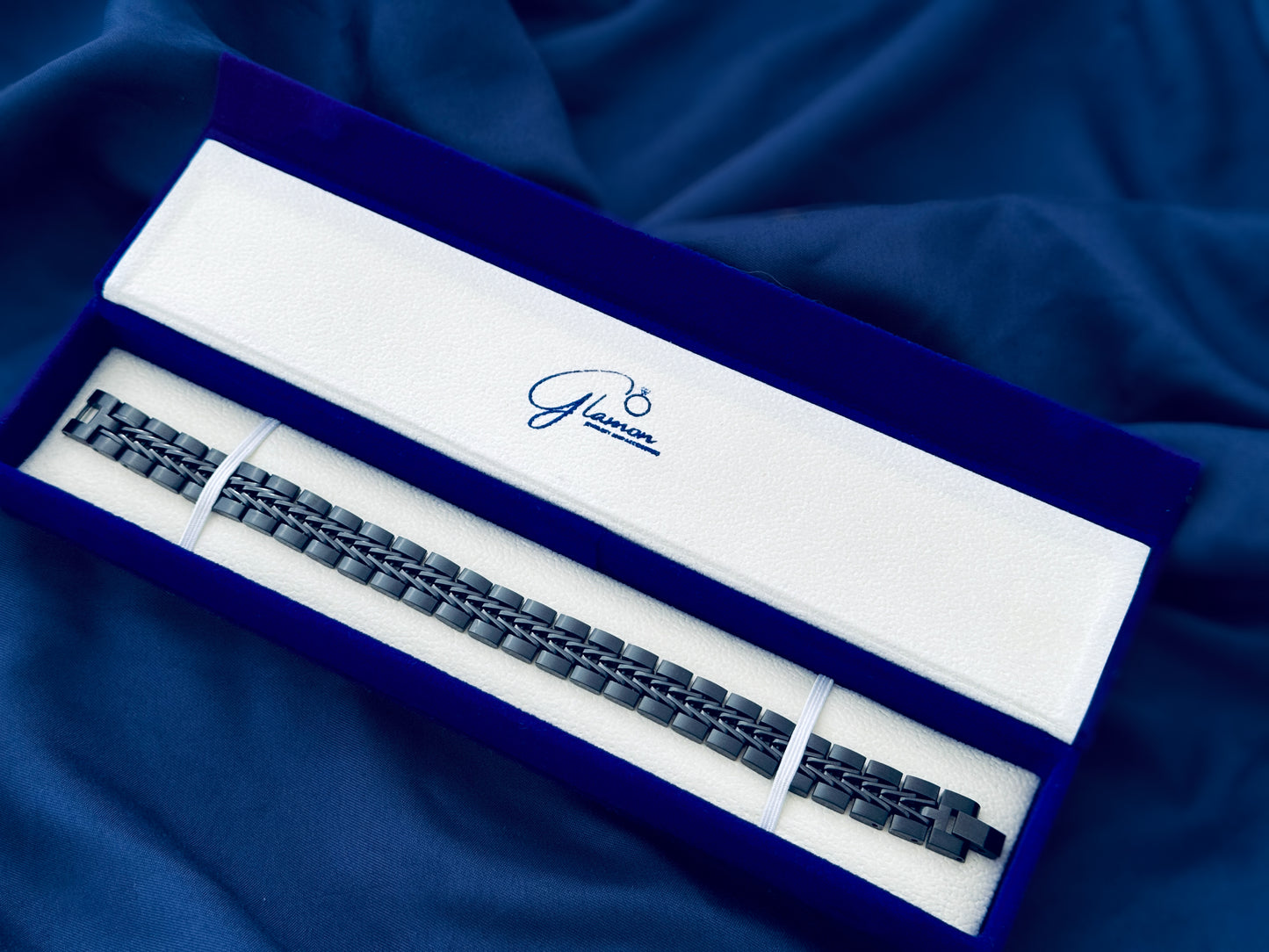 Glamon Titan Weave Bracelet - BLACK