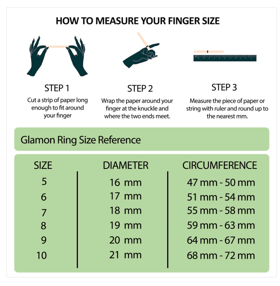 Glamon Name Engraved Customized Ring For Girlfriend Gift High Quality -GOLD