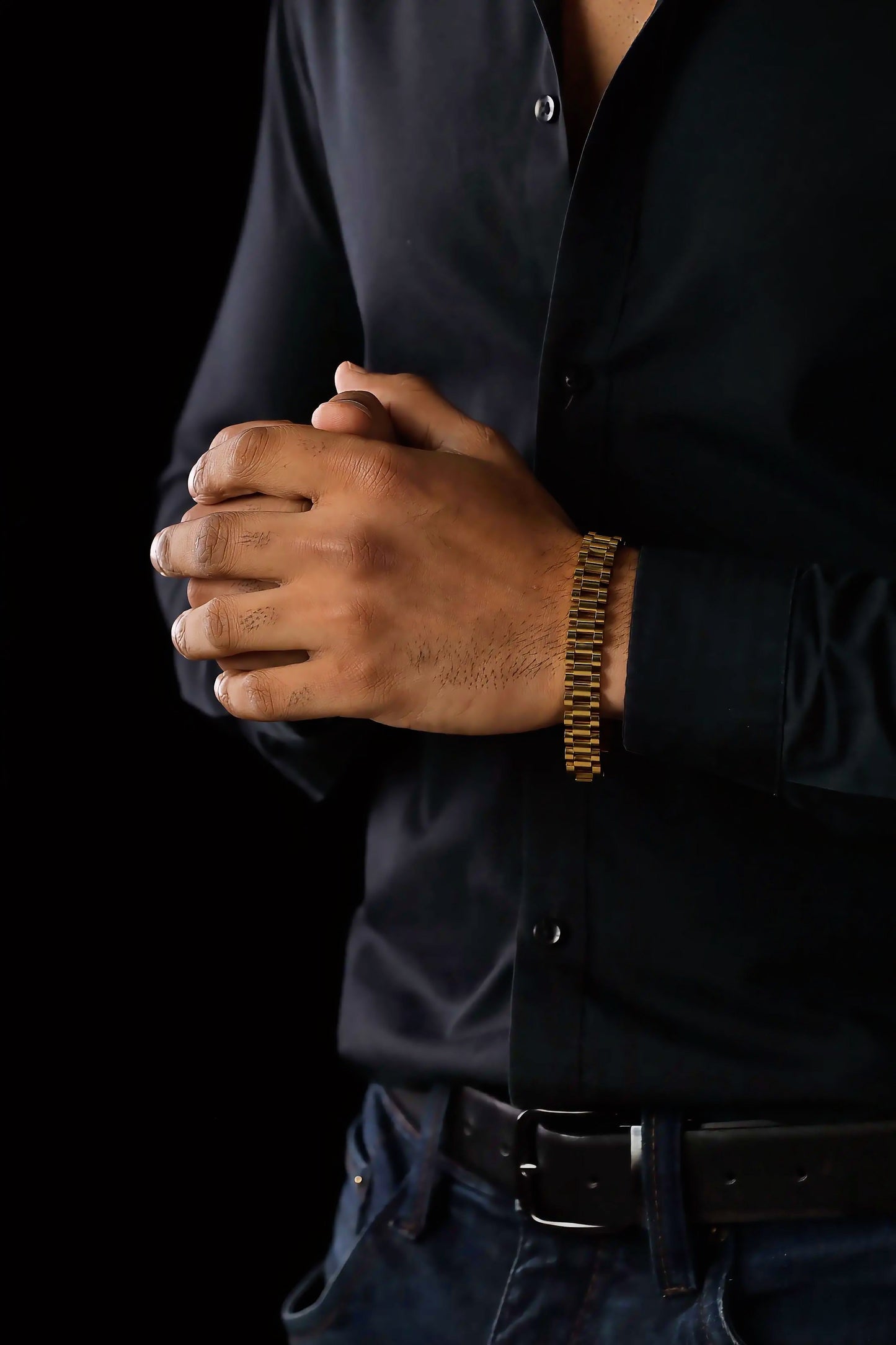 Glamon 10mm Wristband Bracelet for Men High Quality