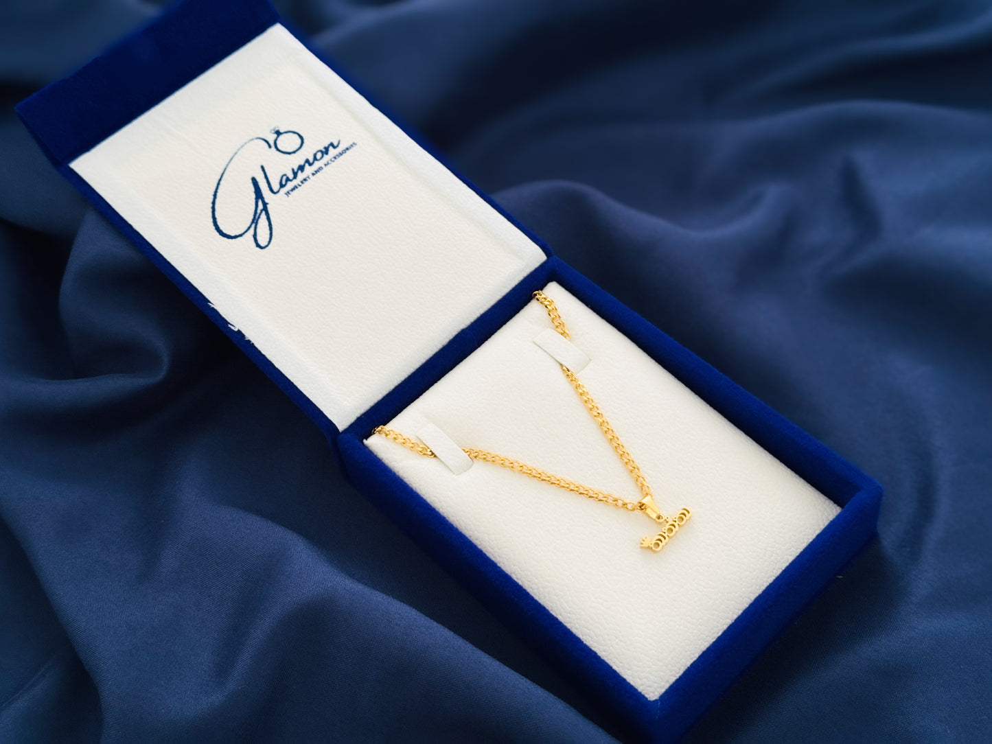 Glamon “තාත්තා” Necklace – Father’s Day Gift Gold Coated Pendant Necklace for Men | Waterproof Stainless Steel | Premium Quality | 6 Months Warranty
