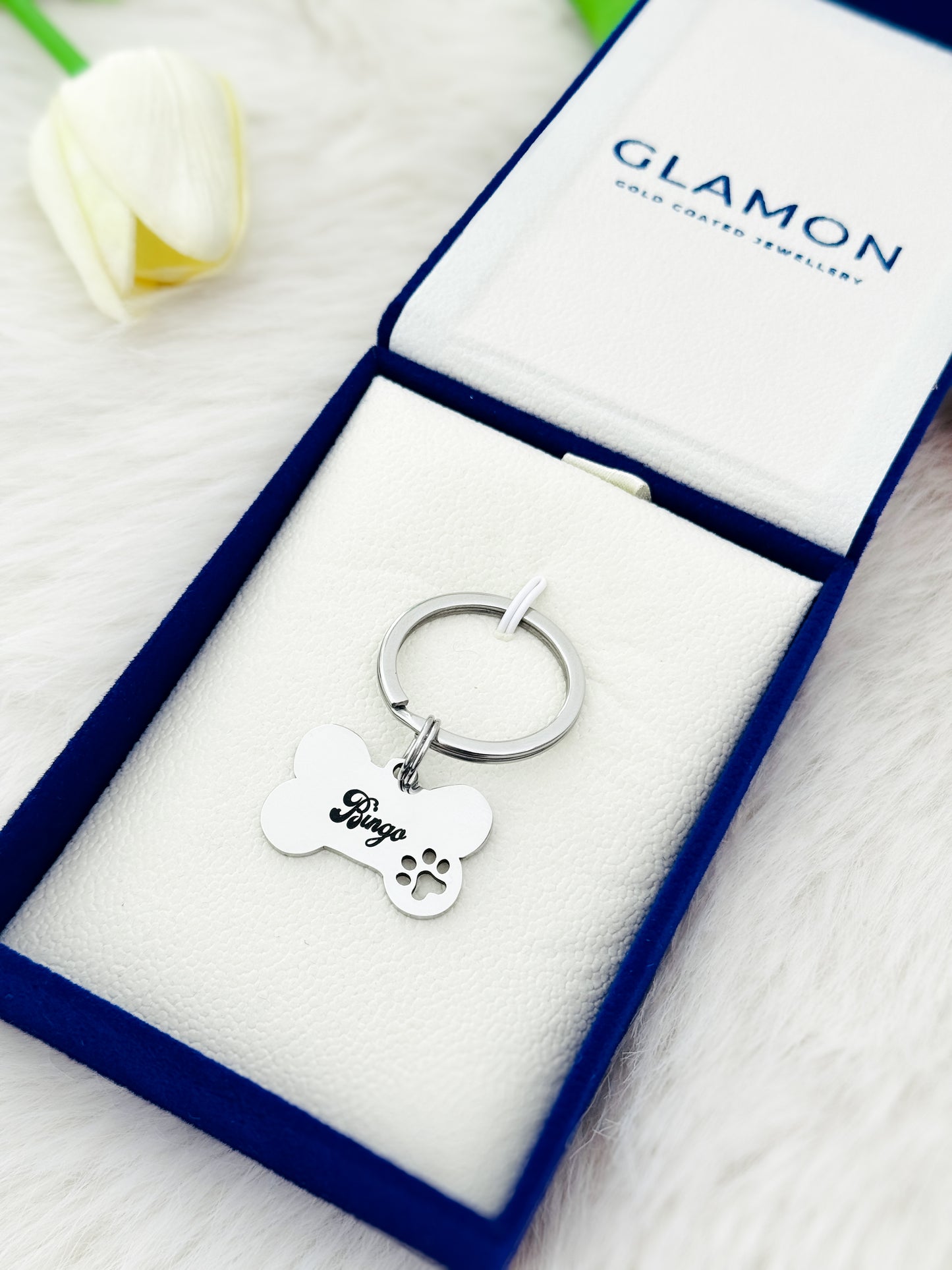 Customized Pet Name Tag Stainless Steel Waterproof – Personalized Dog & Cat ID Tag Engraved