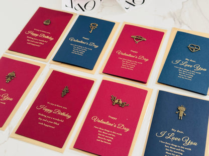 Gift cards and Red Roses