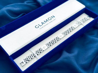 Glamon CrownLink Men’s Bracelet – 316L Stainless Steel Luxury Chain Bracelet Sri Lanka