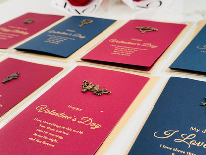 Gift cards and Red Roses