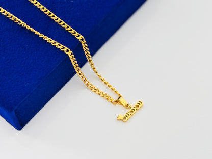 Glamon “තාත්තා” Necklace – Father’s Day Gift Gold Coated Pendant Necklace for Men | Waterproof Stainless Steel | Premium Quality | 6 Months Warranty