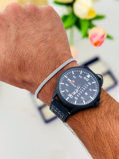 Astra Mesh Bracelet Unisex - SILVER