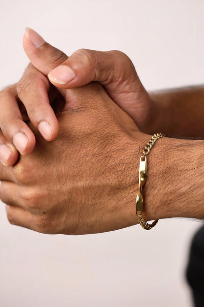 Glamon Mobius Bracelet Gold Coated High Quality Waterproof Men's Bracelet Gift