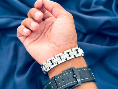 Glamon ZYGMA SIGNATURE – Silver Edition Personalized Bracelet Men