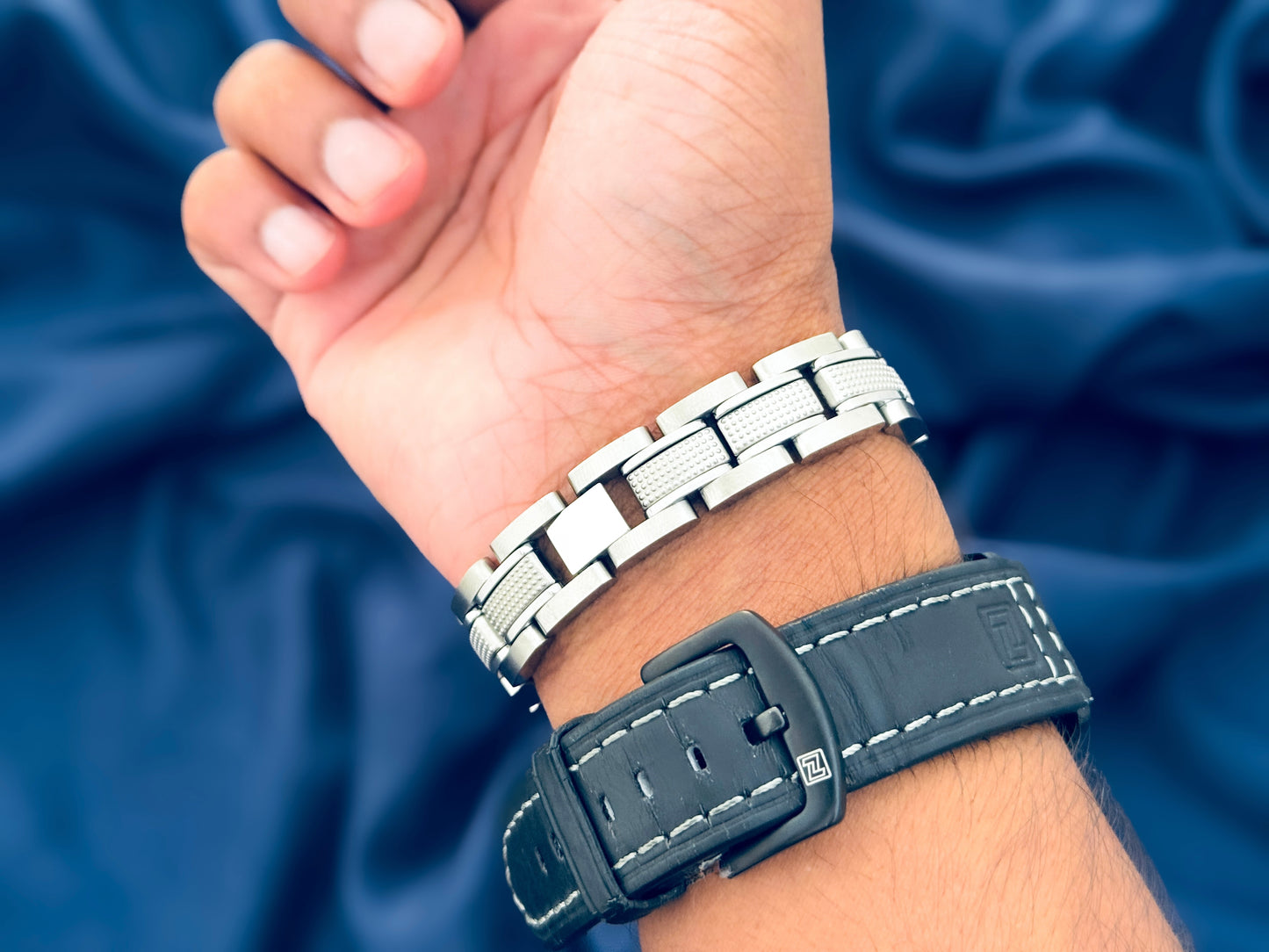 Glamon ZYGMA SIGNATURE – Silver Edition Personalized Bracelet Men