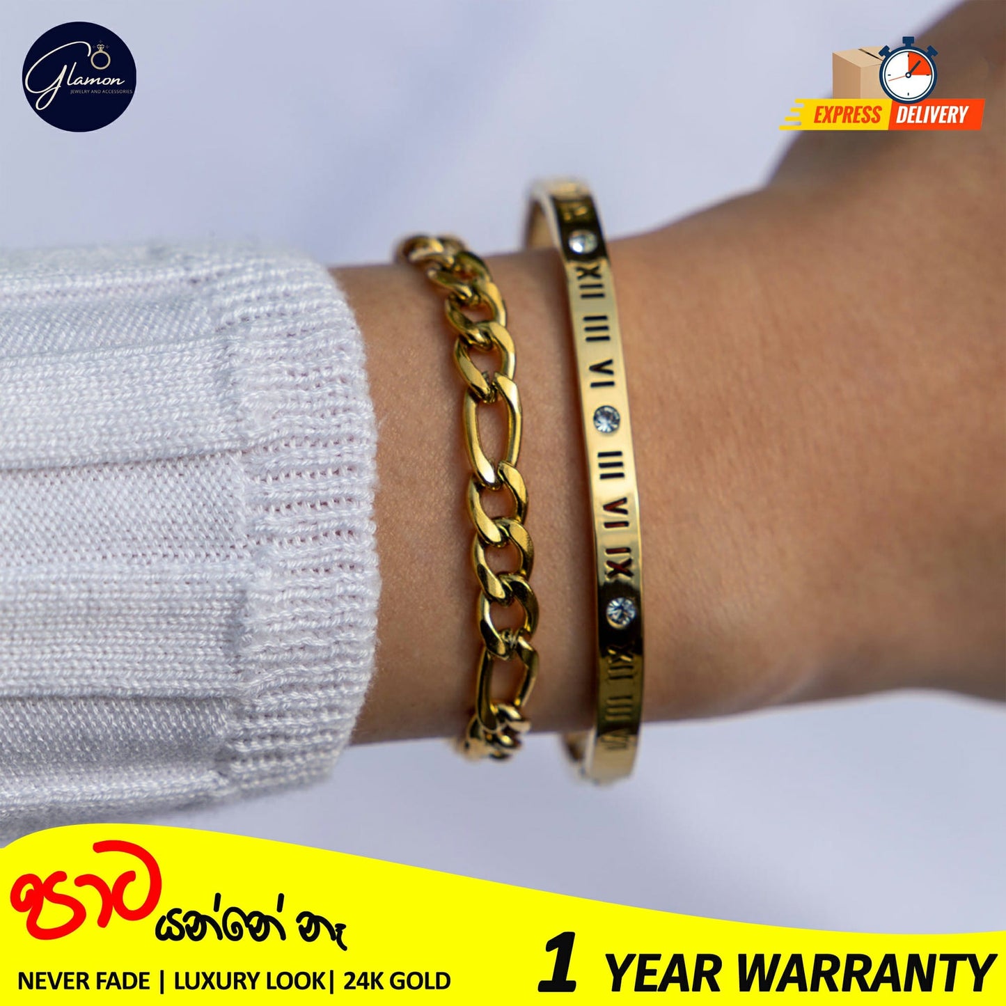 Luxury Roman Numerals Bracelet For Girls High Quality Elegant Bangle For Women Gold Jewellery Stainless Steel Cartier Bangles For Girls Wedding Beslet For Girls CZ Rhinestone Bracelets & Bangles For Women Gifts For Girlfriend