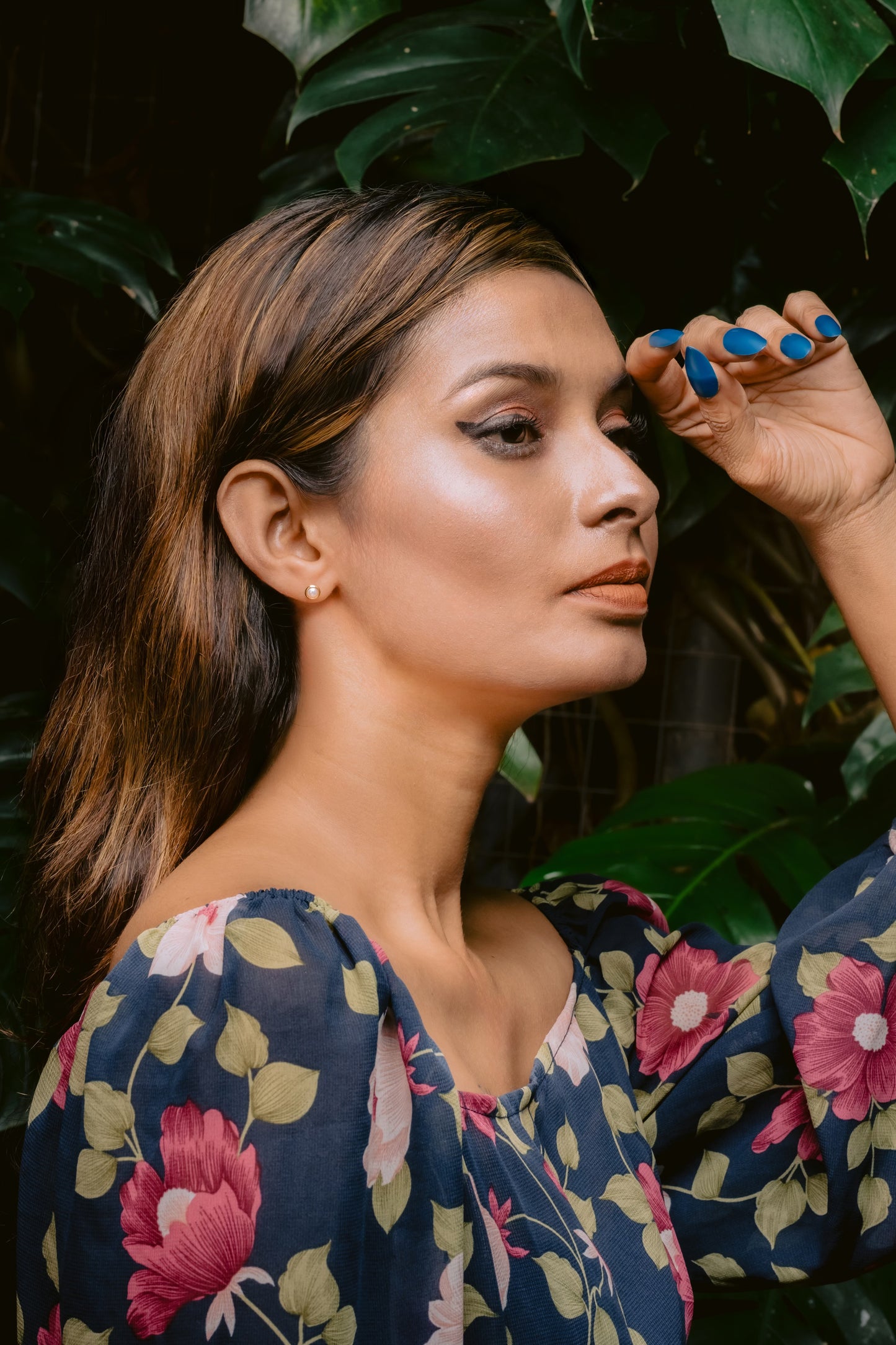 Luna Pearl Earrings - Gold Coated High Quality Waterproof