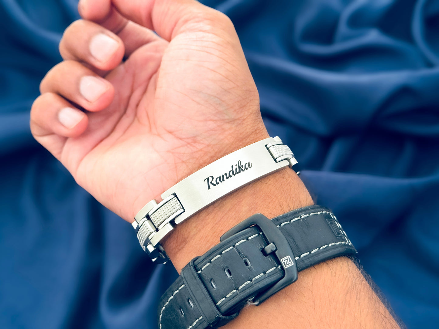 Glamon ZYGMA SIGNATURE – Silver Edition Personalized Bracelet Men