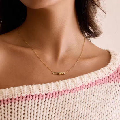 Glamon Forever Love Necklace for Women Luxury Gold Coated Crystal Pendant | High Quality Jewelry Gift for Her
