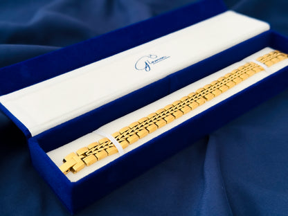 Titan Weave Bracelet - Gold Coated