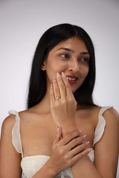 Glamon Elara Adjustable Ring – Gold Coated Luxury Ring for Women Sri Lanka