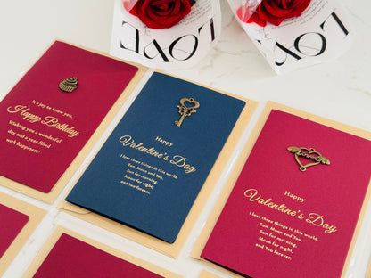 Gift cards and Red Roses