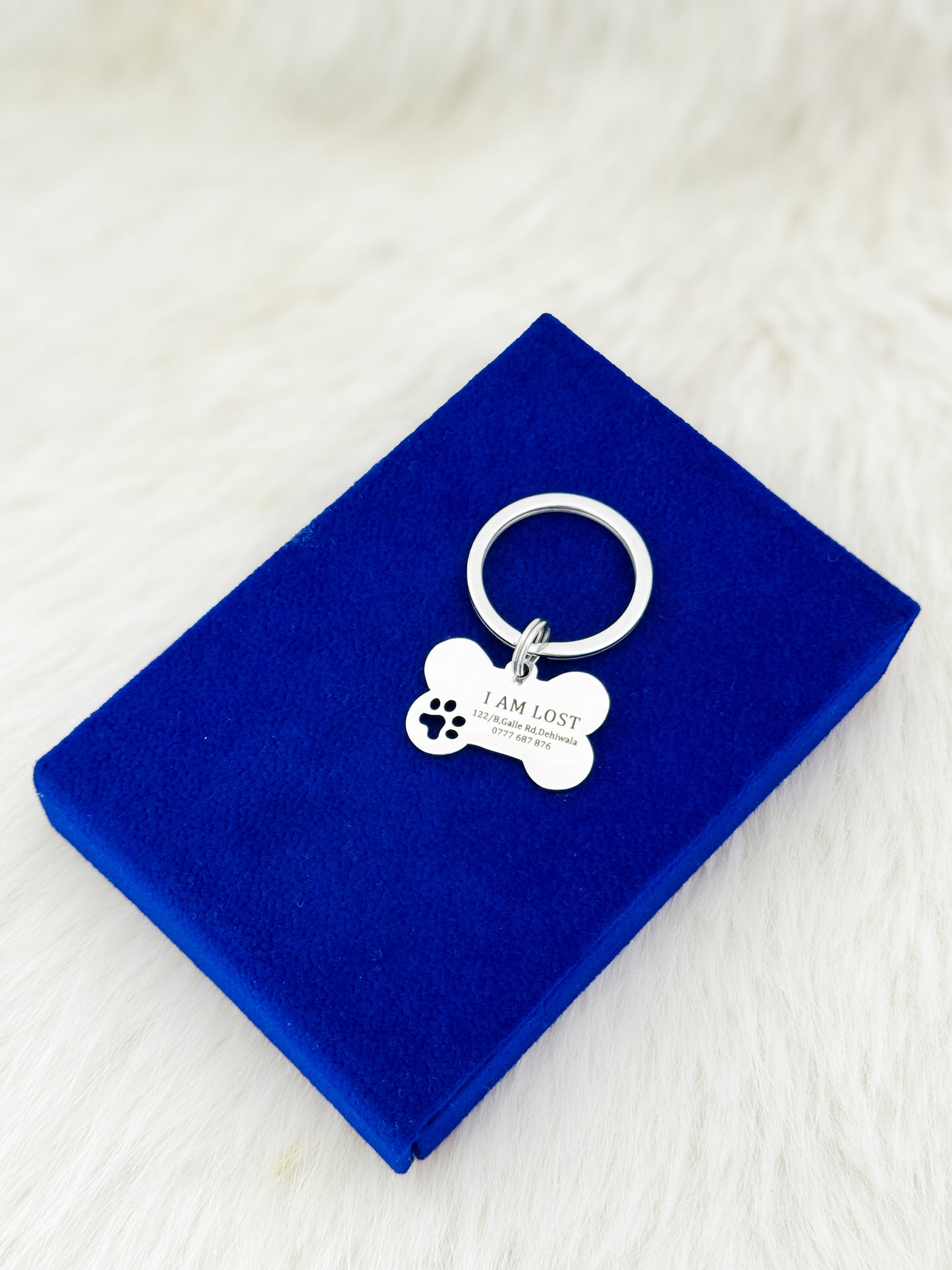 Customized Pet Name Tag Stainless Steel Waterproof – Personalized Dog & Cat ID Tag Engraved