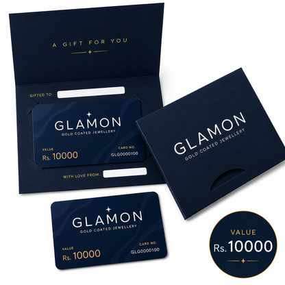 Glamon Gift Card Rs. 10,000 | Premium Jewellery Gift Voucher Sri Lanka