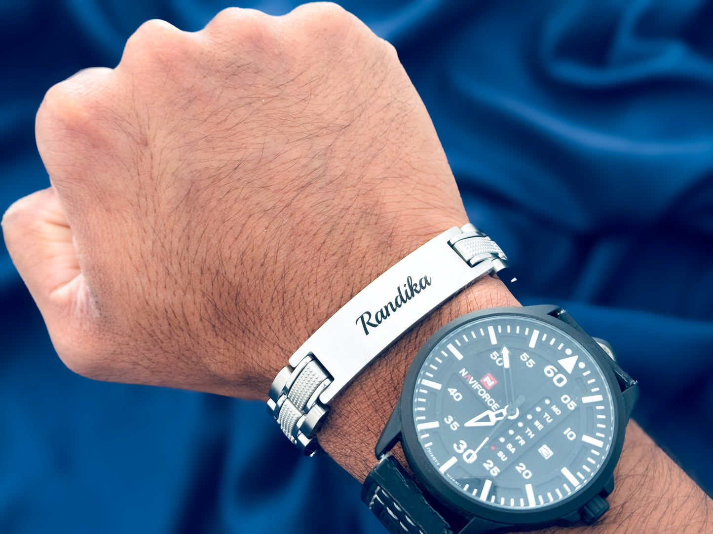 Glamon ZYGMA SIGNATURE – Silver Edition Personalized Bracelet Men