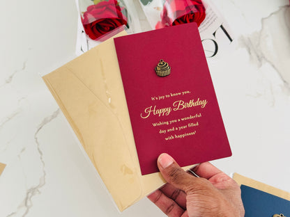 Gift cards and Red Roses