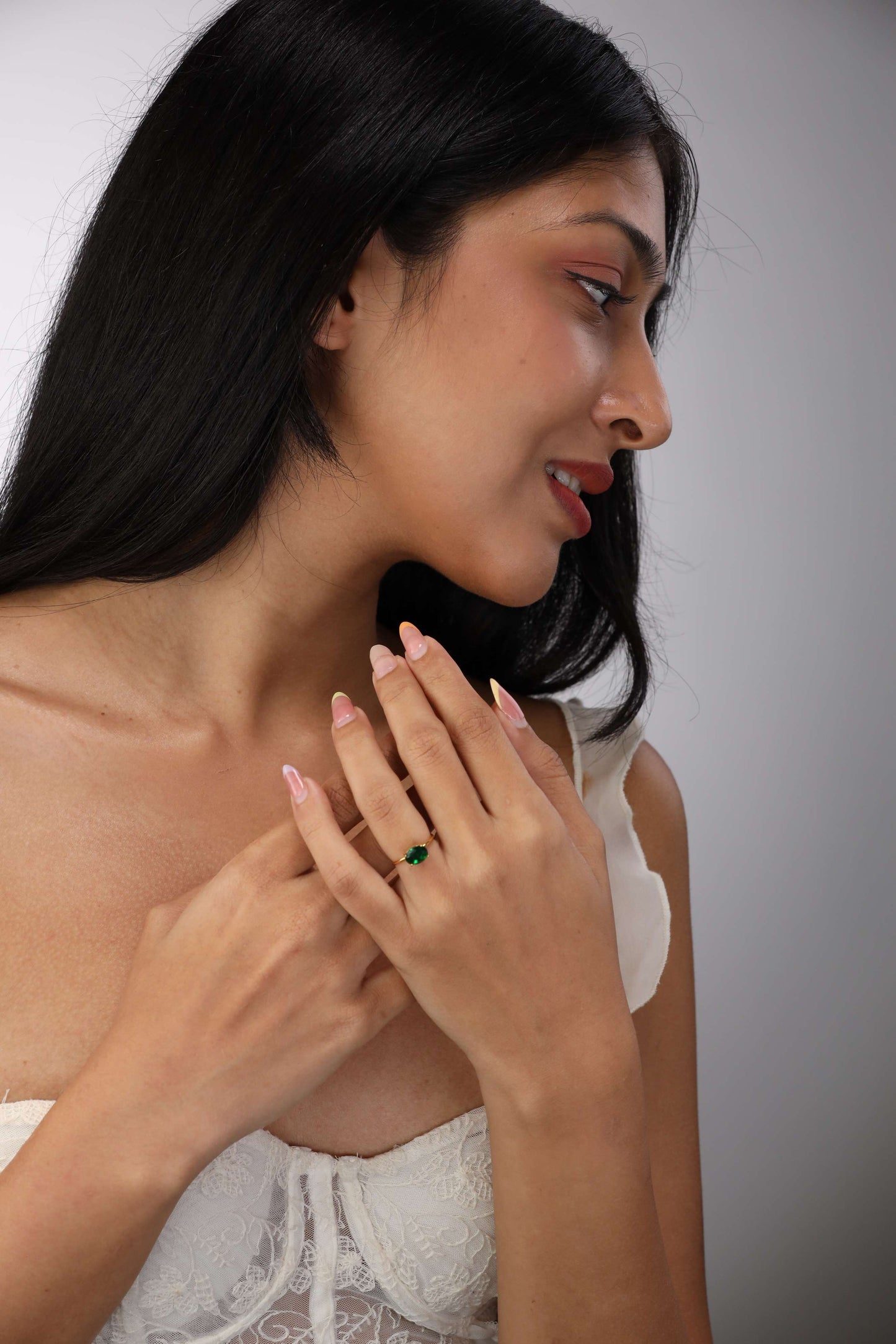 Glamon Elara Adjustable Ring – Gold Coated Luxury Ring for Women Sri Lanka