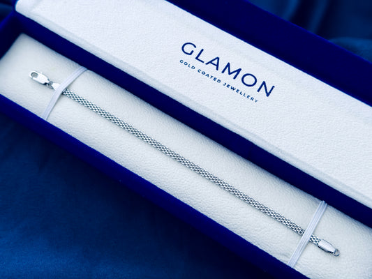 Astra Mesh Bracelet Unisex - SILVER