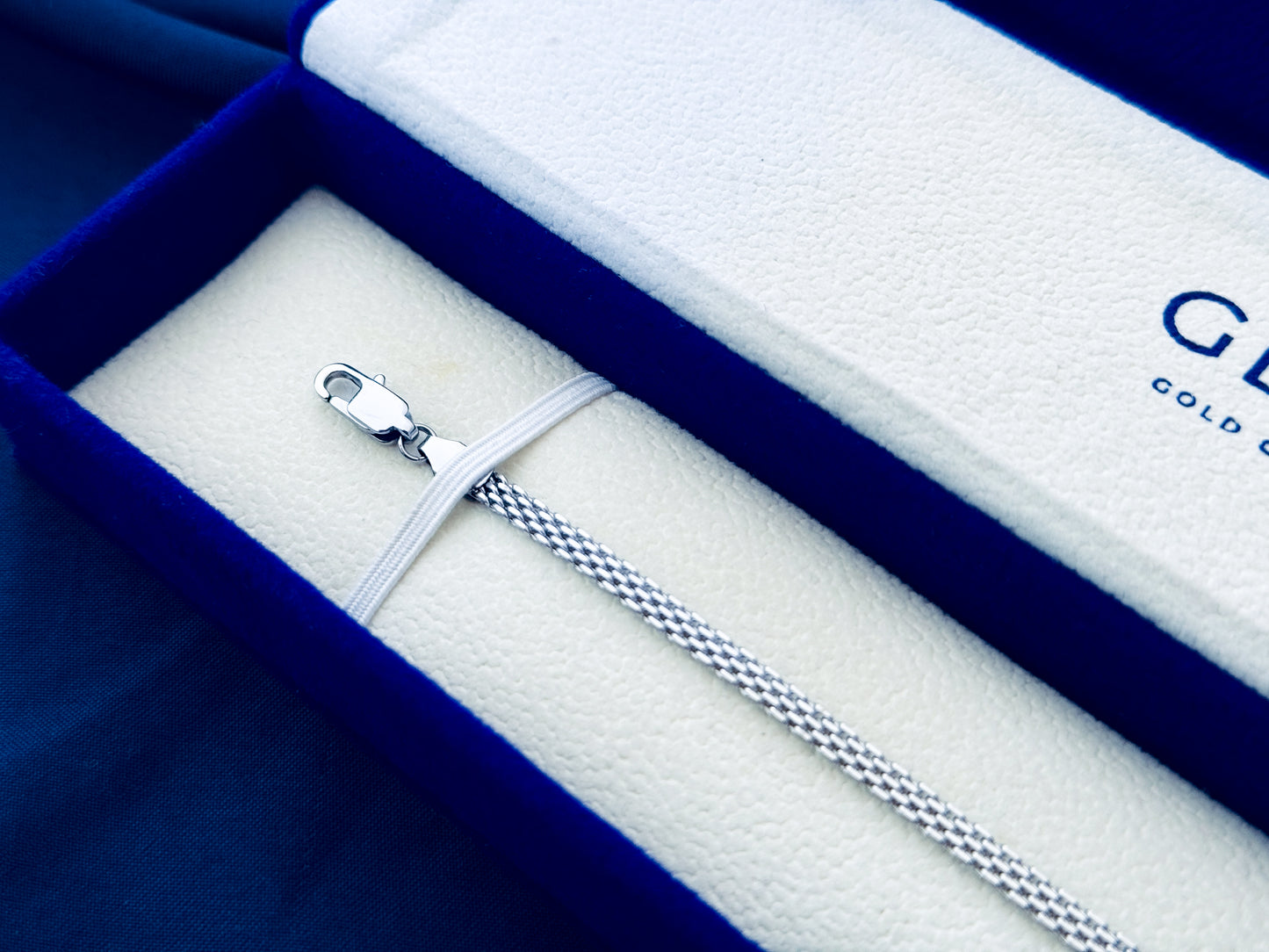 Astra Mesh Bracelet Unisex - SILVER