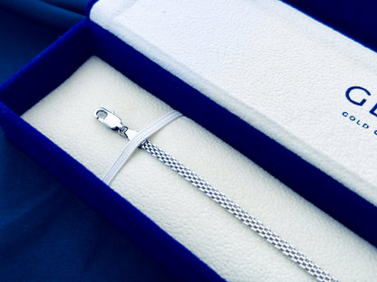 Astra Mesh Bracelet Unisex - SILVER